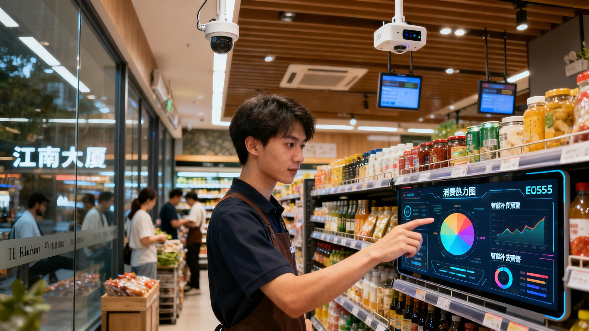 式界科技与嘉兴江南大厦正式签订智能化新零售平台规划及技术服务
